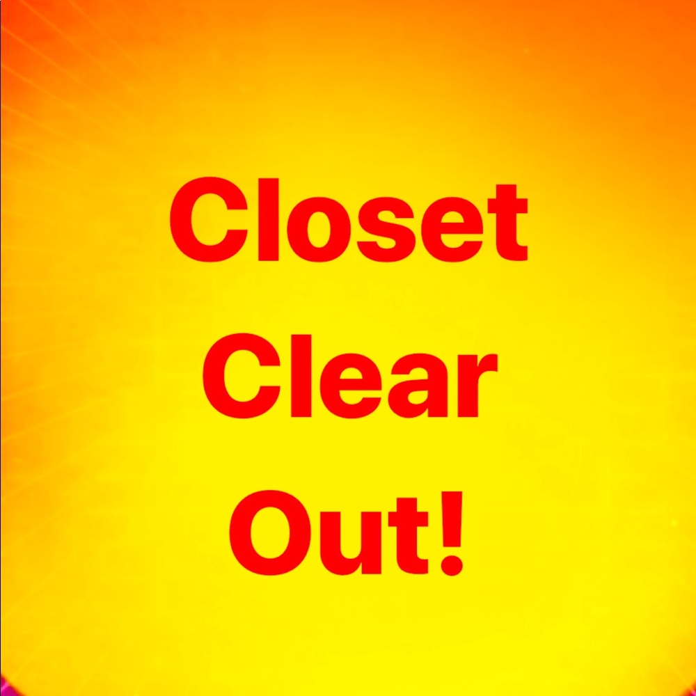 Closet Clear Out!